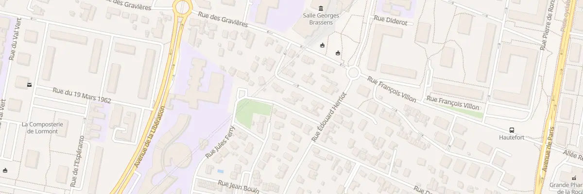 Plan du 13 Rue Pasteur à Lormont