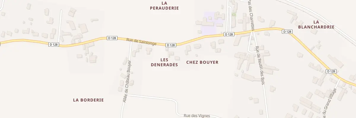 Plan du 50 Rue de Saintonge à Saint-Sever-de-Saintonge