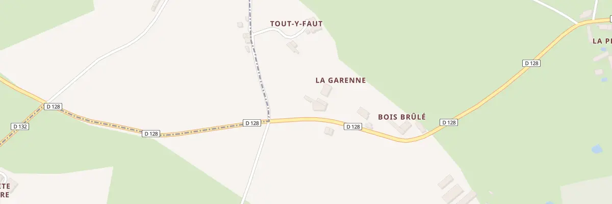 Plan du 8 Le Bois Brule à Beugnon-Thireuil