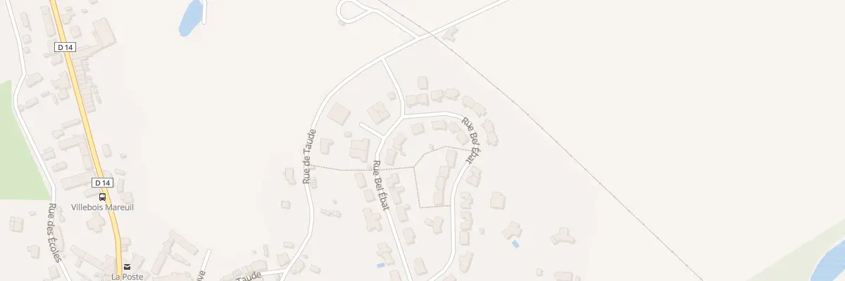 Plan du 16 Rue Bel Ébat à Grez-en-Bouère