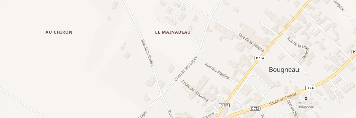 Plan du 21 Che des Loges à Bougneau