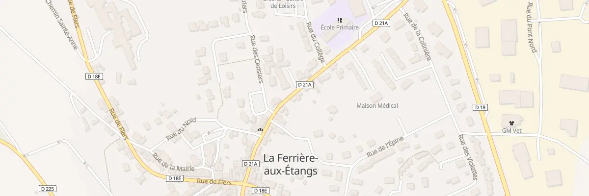 Plan du 24 Rue de Briouze à La Ferrière-aux-Étangs
