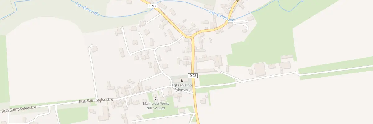 Plan du 12 Rue de Bretteville à Ponts sur Seulles