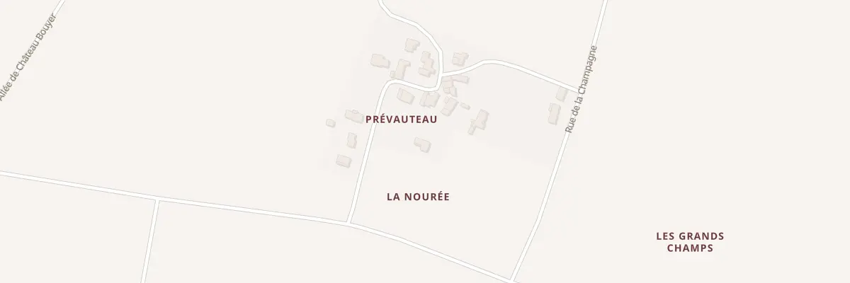 Plan du 6 Rue de Prevauteau à Saint-Sever-de-Saintonge