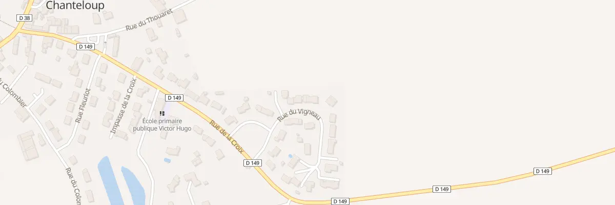 Plan du 15 Rue du Vigneau à Chanteloup