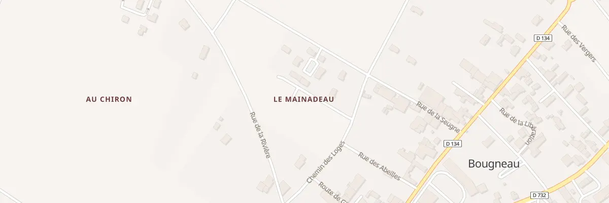 Plan du 25A Che des Loges à Bougneau