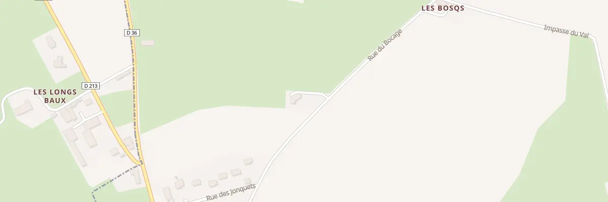 Plan du 5052 Les Jonquets à La Caine