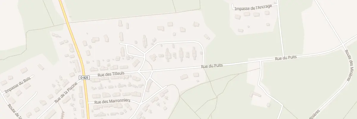 Plan du 7 Rue du Puits à La Ferrière-aux-Étangs