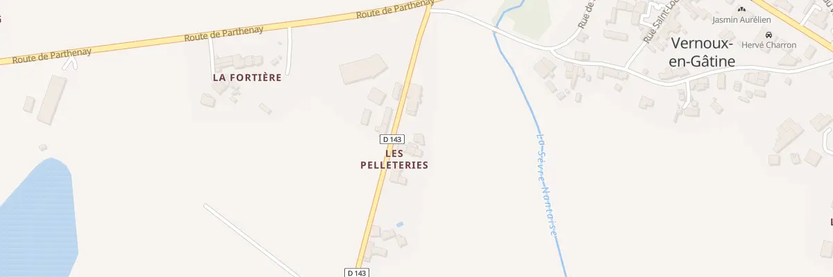 Plan du 1 Les Pelleteries à Vernoux-en-Gâtine