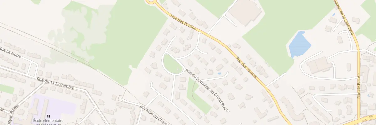Plan du 60 Rue du Domaine du Grand Rivet aux Ponts-de-Cé
