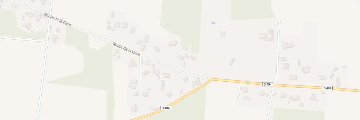 Plan du 100 Rte de la Gare à Benquet
