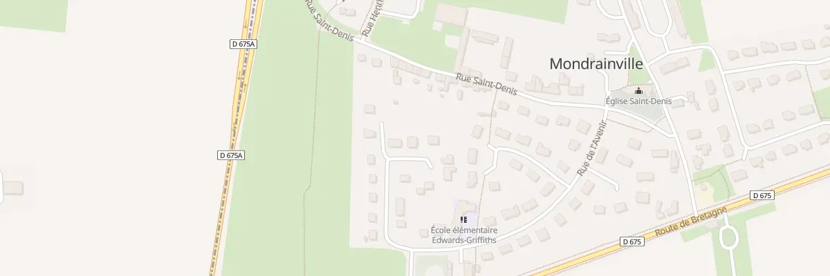 Plan du 17 Rue des Érables à Mondrainville