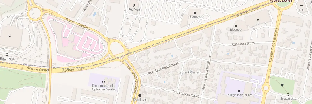 Plan du 181 Av Carnot à Cenon