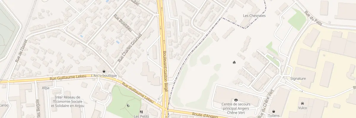 Plan du 42 Rue des Chesnaies à Angers