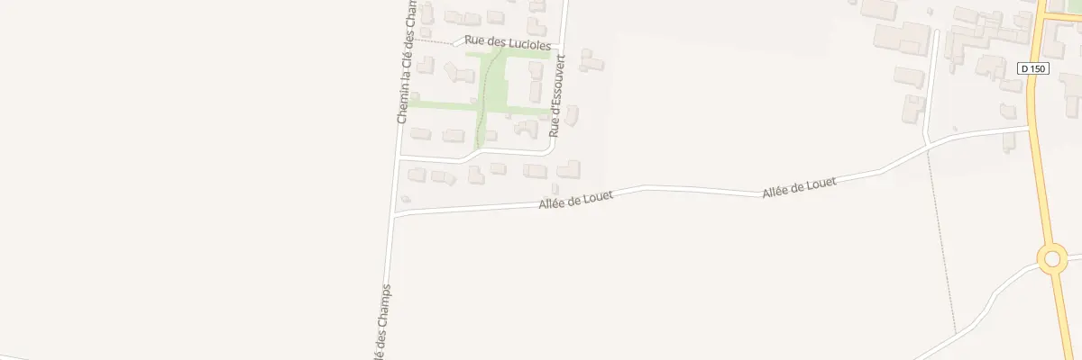 Plan du 9 Rue des Essouverts à Loulay
