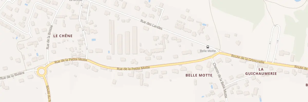 Plan du 21 Rue de la Petite Motte à Écouflant