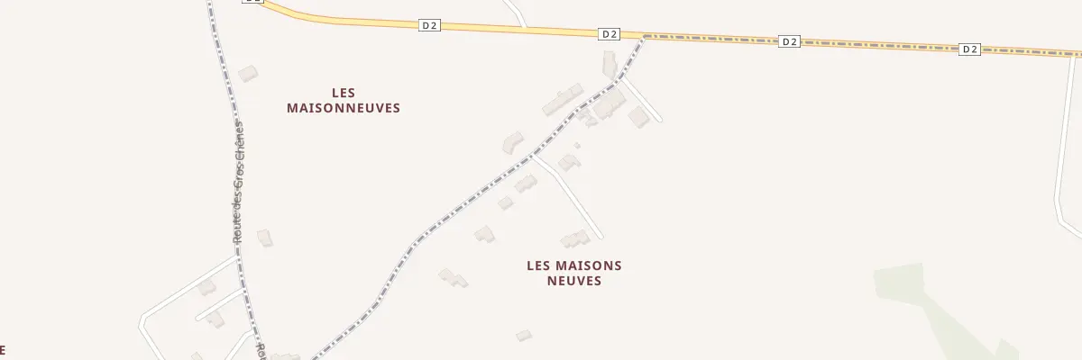Plan du 9 Les Maisons Neuves à Guitinières