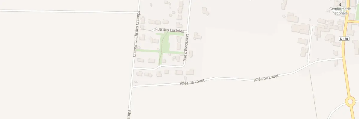 Plan du 18 Rue des Essouverts à Loulay