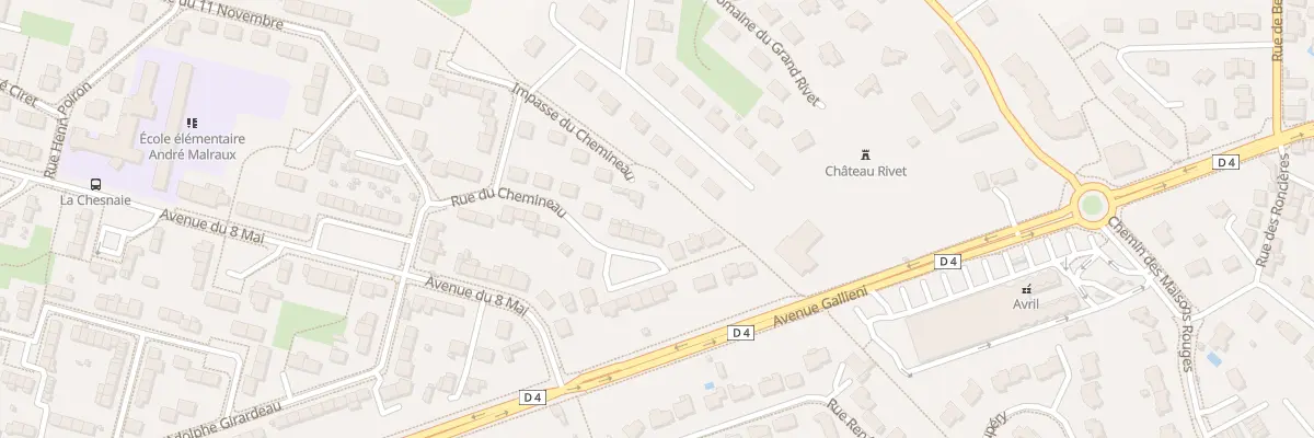 Plan du 19 Rue du Chemineau aux Ponts-de-Cé