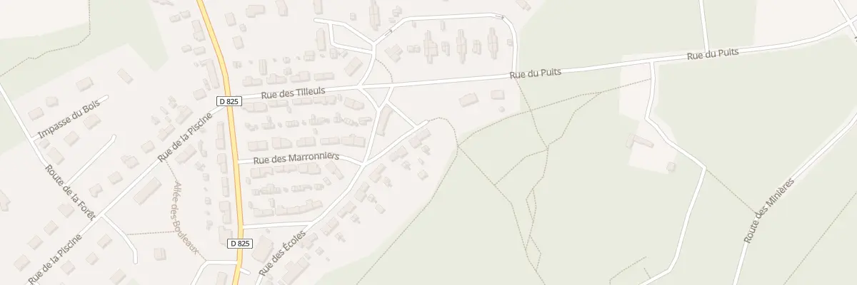 Plan du 36 Rue des Écoles à La Ferrière-aux-Étangs