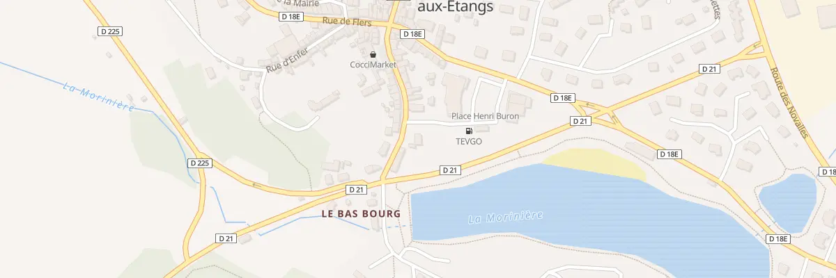 Plan du 17 Rue de Domfront à La Ferrière-aux-Étangs