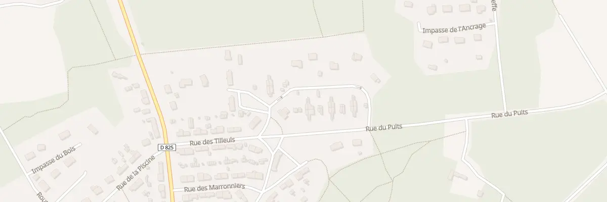 Plan du 4 Rue des Pins à La Ferrière-aux-Étangs