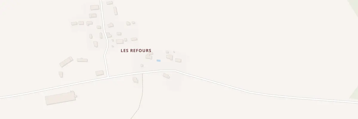 Plan du 21 Les Refours à Saint-André-de-Messei