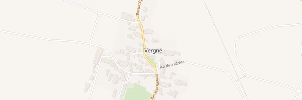 Plan du 2 Rue de l’Eglise St Martin à Vergné
