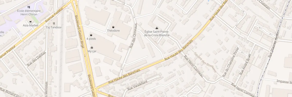 Plan du 239 Rue haute des Banchais à Angers