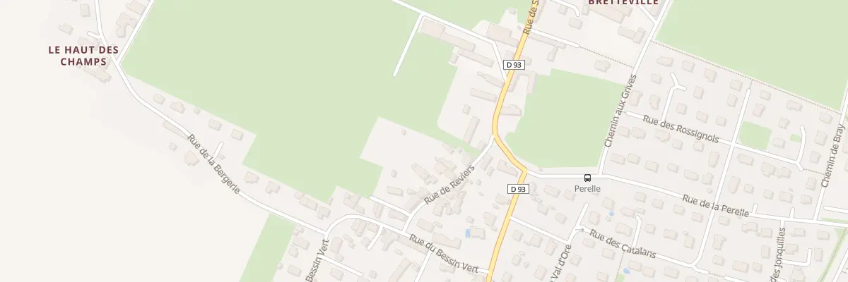 Plan du 17 Rue de Reviers à Thue et Mue