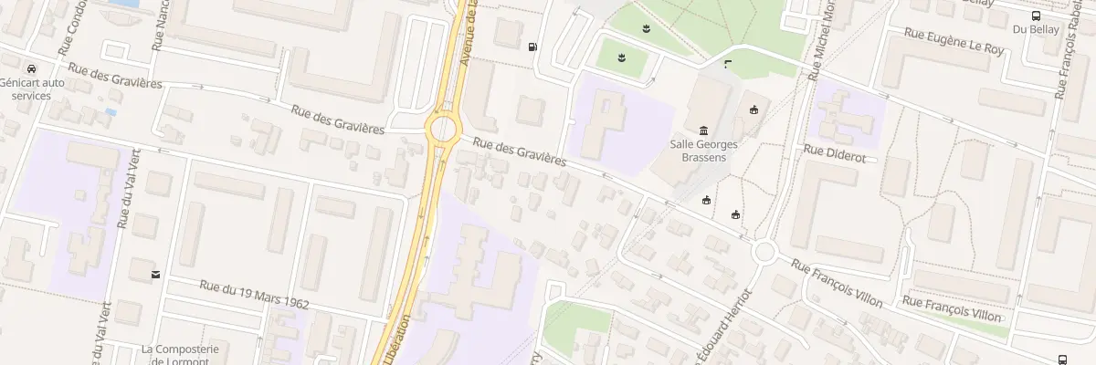 Plan du 132B Rue des Gravières à Lormont