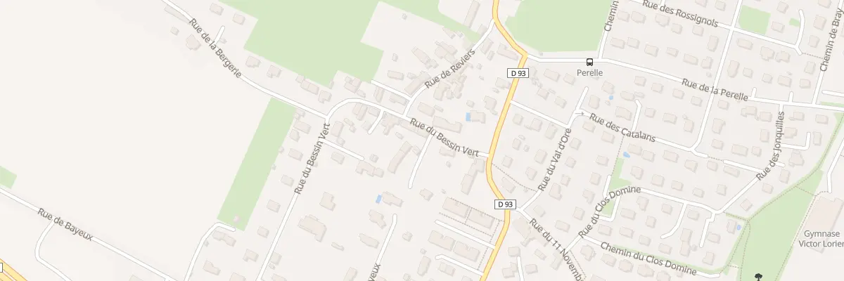 Plan du 26 Rue du Bessin Vert à Thue et Mue