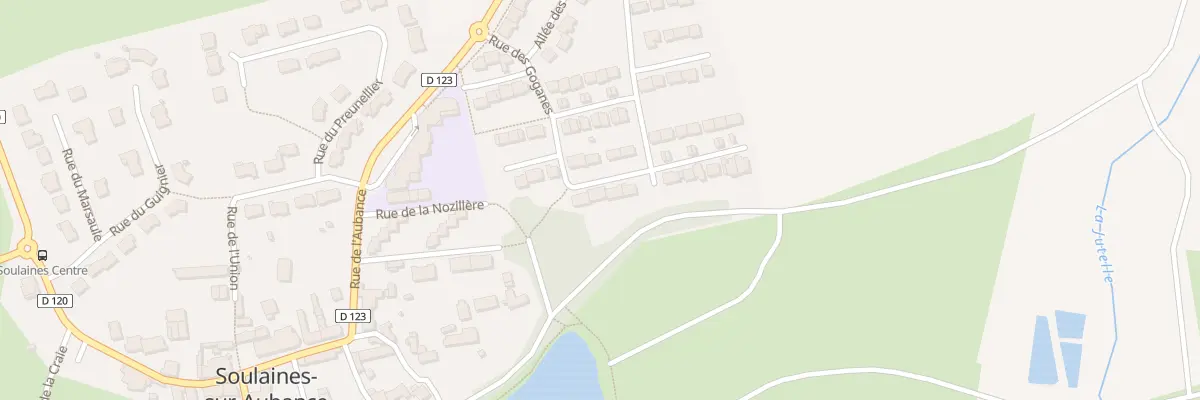 Plan du 4 All des Violettes à Soulaines-sur-Aubance