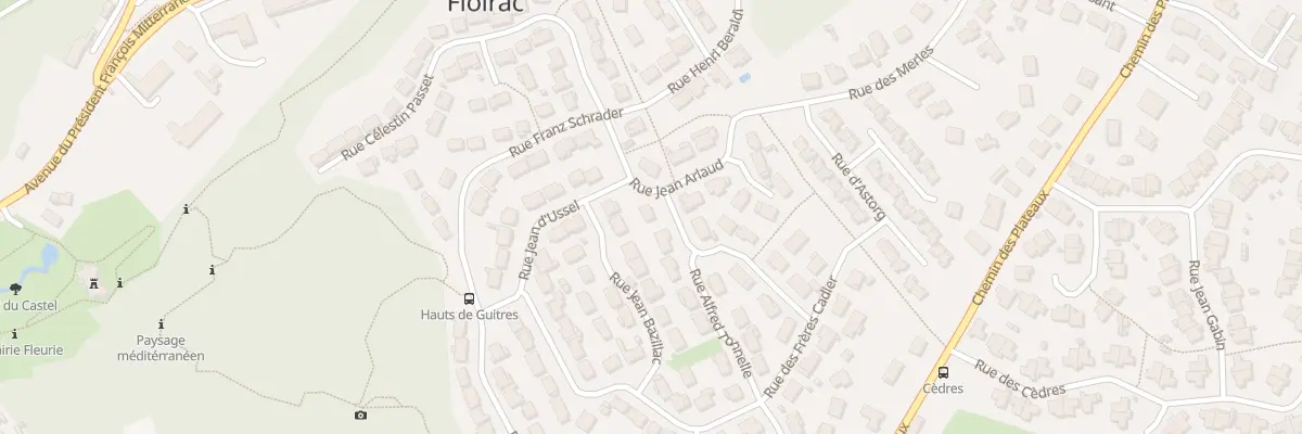 Plan du 2 Rue Raymond d’Espouy à Floirac