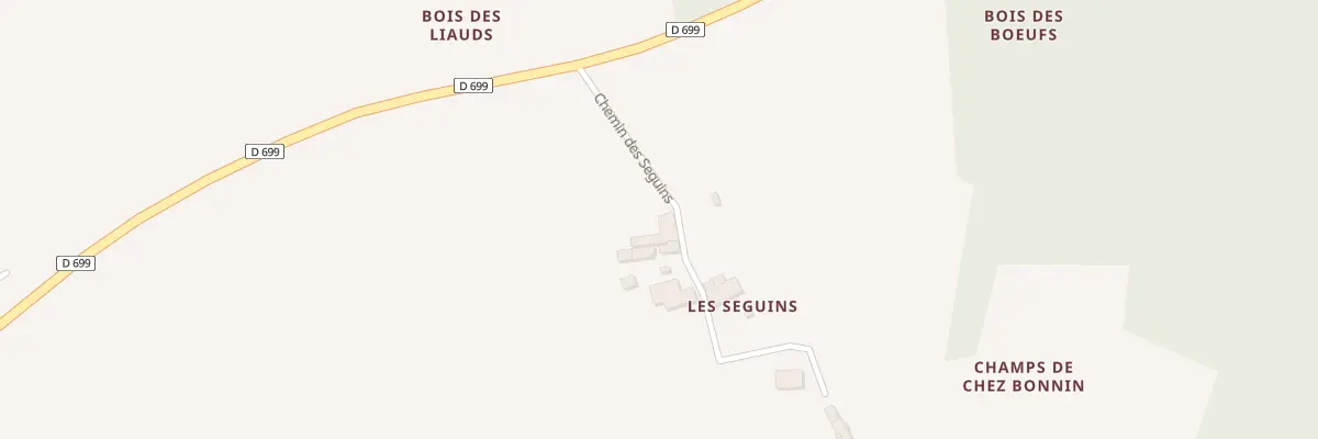 Plan du 10 Che des Seguins à Nieul-le-Virouil