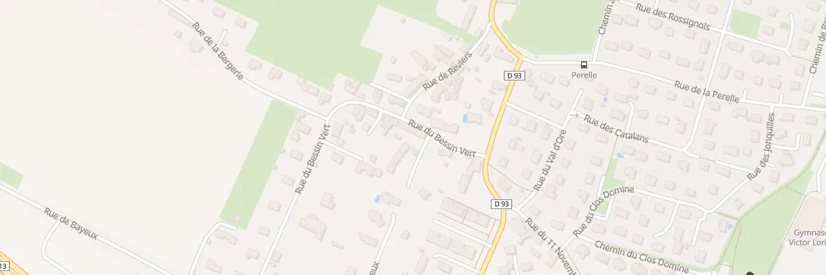 Plan du 24 Rue du Bessin Vert à Thue et Mue