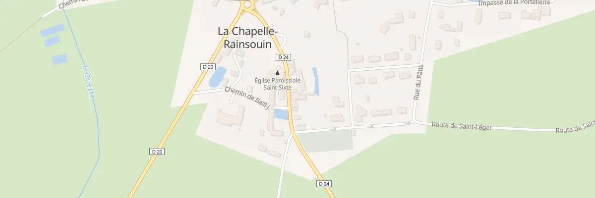 Plan du 5025 Rue du Maine à La Chapelle-Rainsouin