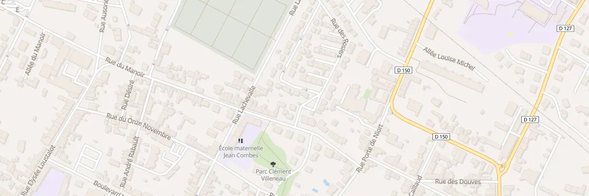 Plan du 5 Rue des Lilas à Saint-Jean-d’Angély