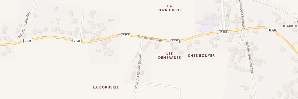 Plan du 40 Rue de Saintonge à Saint-Sever-de-Saintonge