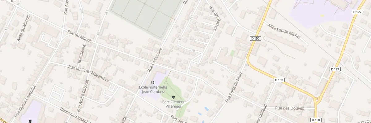 Plan du 1 Rue des Lilas à Saint-Jean-d’Angély