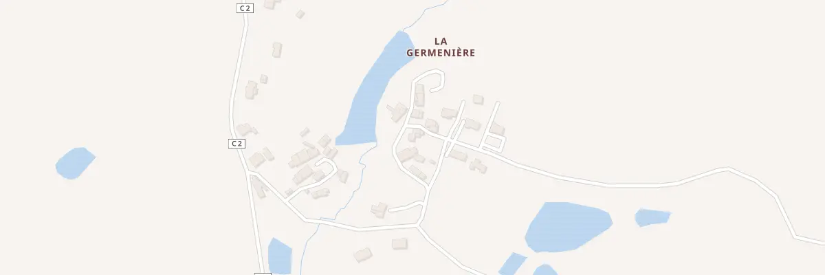 Plan du 13 La Germenière à Chanteloup