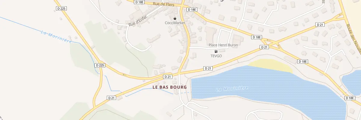 Plan du 34 Rue de Domfront à La Ferrière-aux-Étangs
