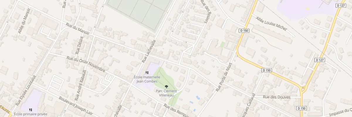 Plan du 18 Rue du Manoir à Saint-Jean-d’Angély