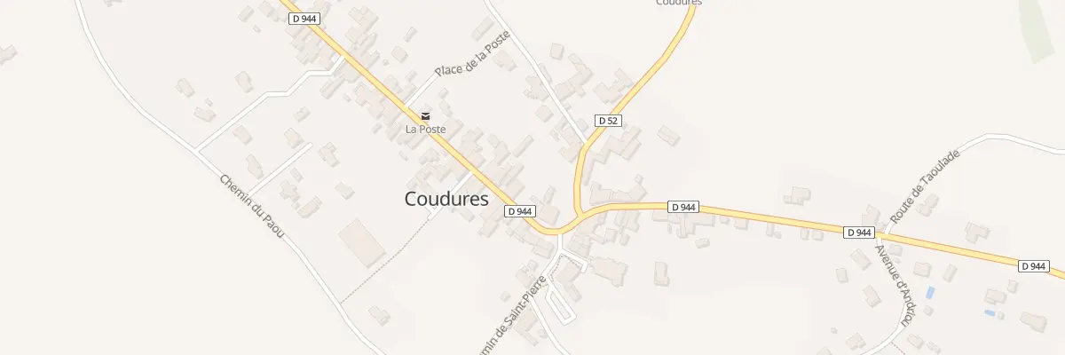 Plan du 30 Rue de la Chalosse à Coudures