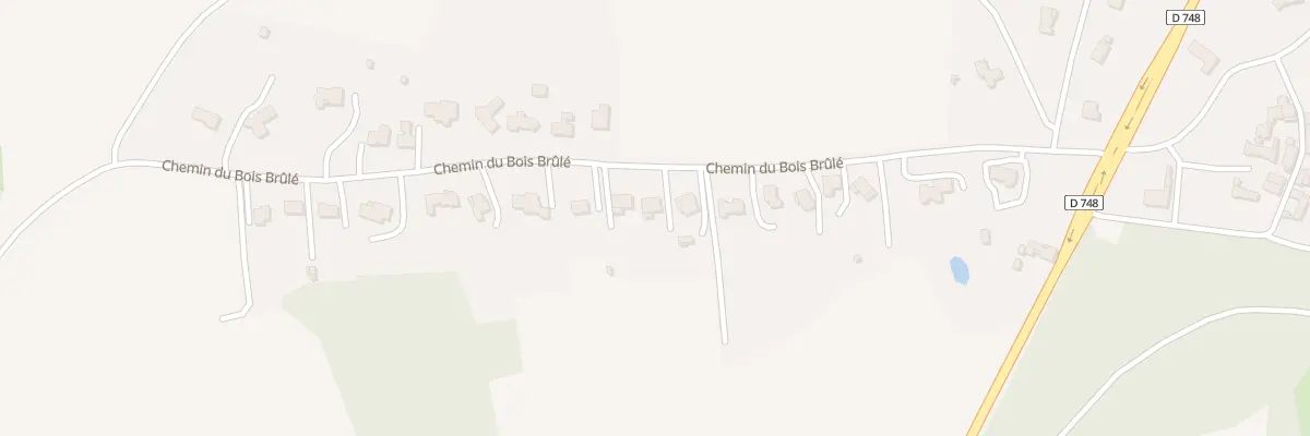 Plan du 19 Che du Bois Brûlé à Montilliers