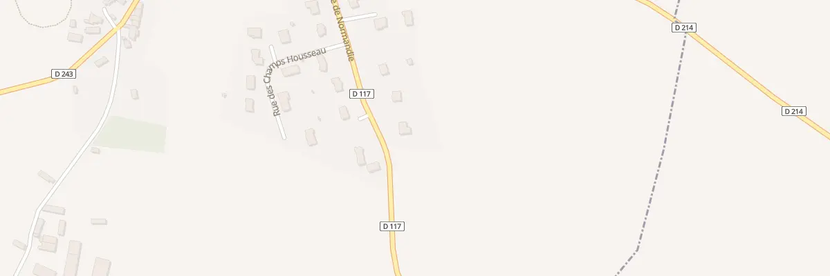 Plan du 2 Rue de Normandie - Le Housseau au Housseau-Brétignolles