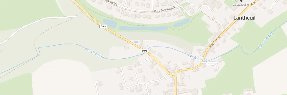 Plan du 8 Rue du Douet de la Gronde à Ponts sur Seulles
