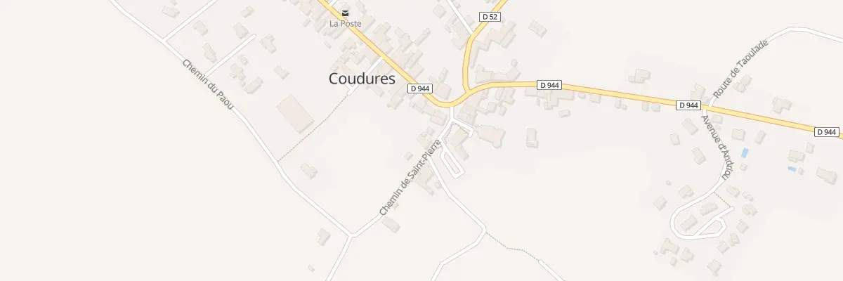 Plan du 80 Brameloup à Coudures