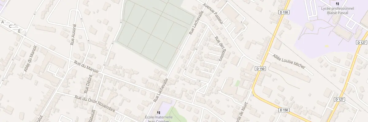 Plan du 17 Rue des Lilas à Saint-Jean-d’Angély