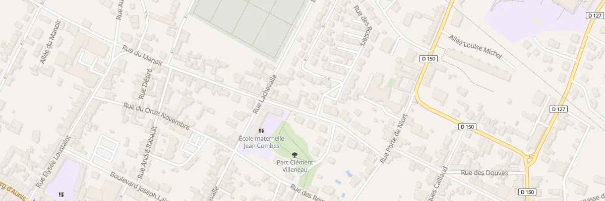 Plan du 20 Rue du Manoir à Saint-Jean-d’Angély